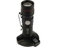 Torch, LED, Rechargeable, 300lm, 100m, IP44, Black